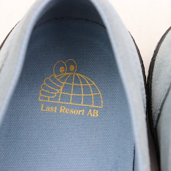 Last Resort AB Men\'s Size 10.5 Tassel  Loafers Blue Suede Black Slip On Shoes  l main image 4
